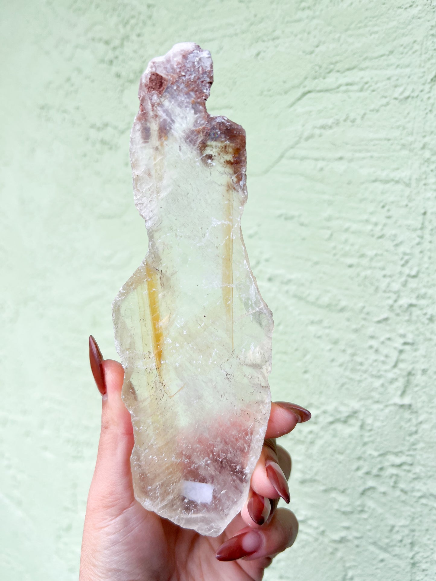 Golden Phantom Selenite