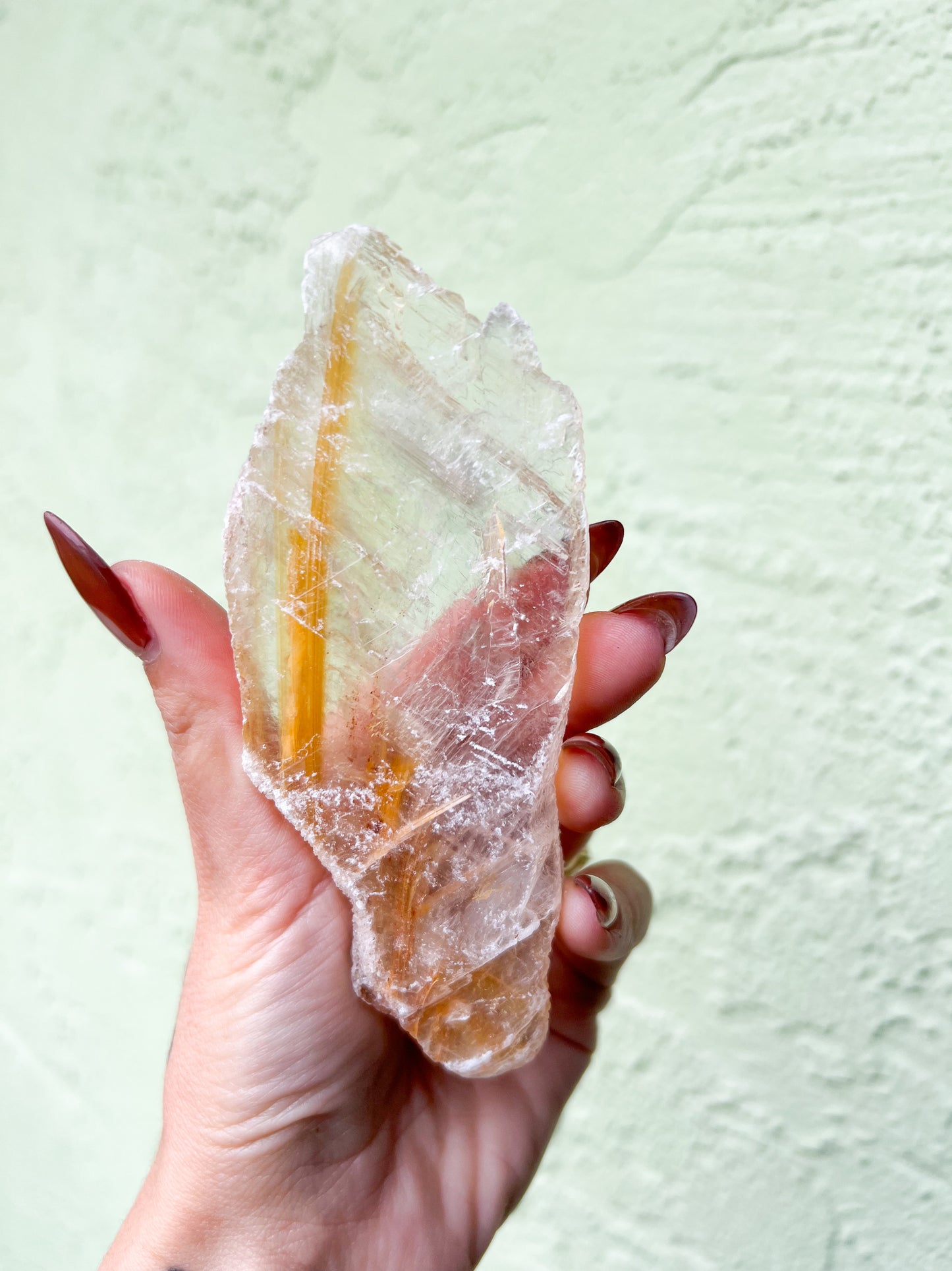 Golden Phantom Selenite