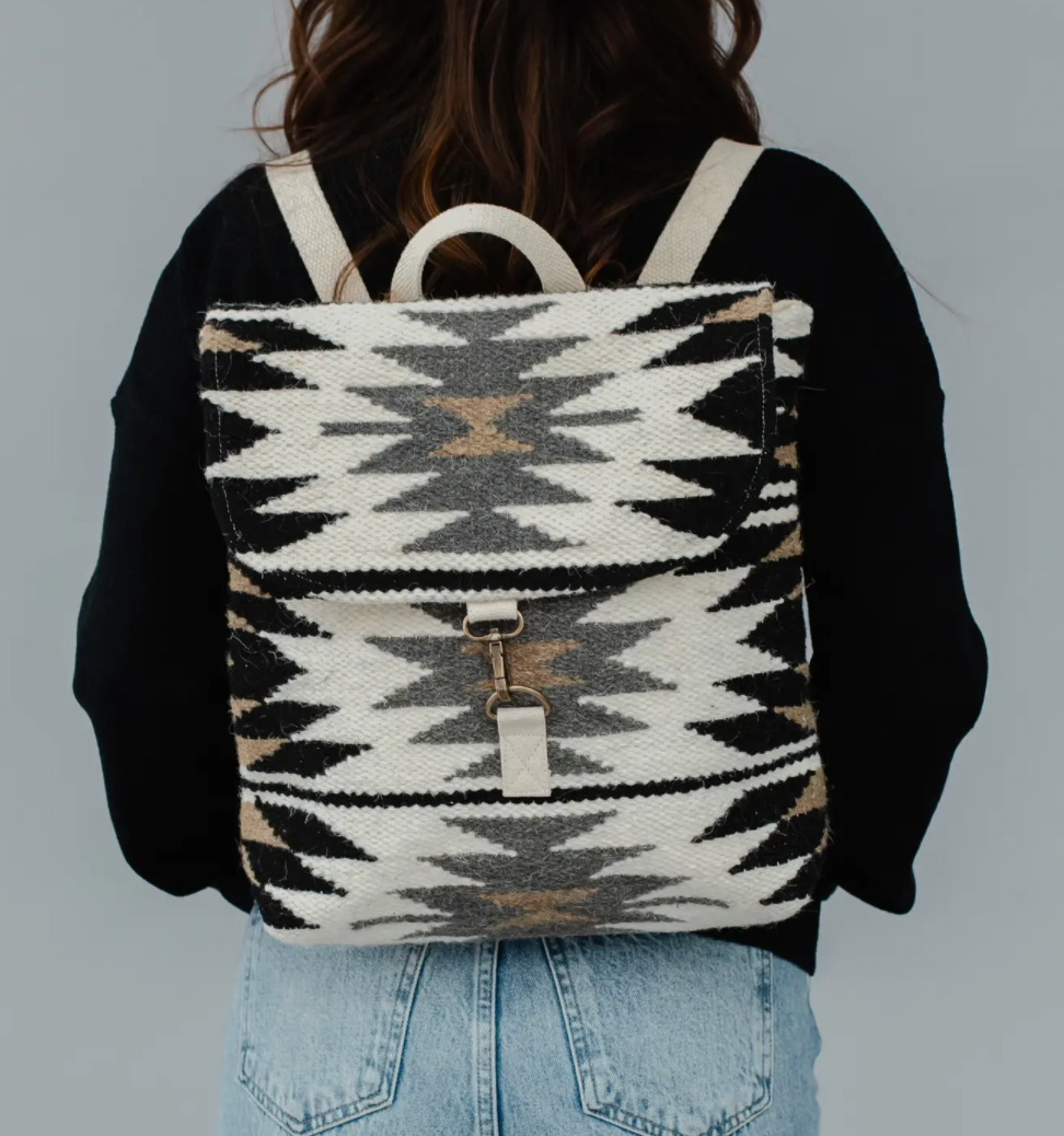 Midnight Aztec Back Pack