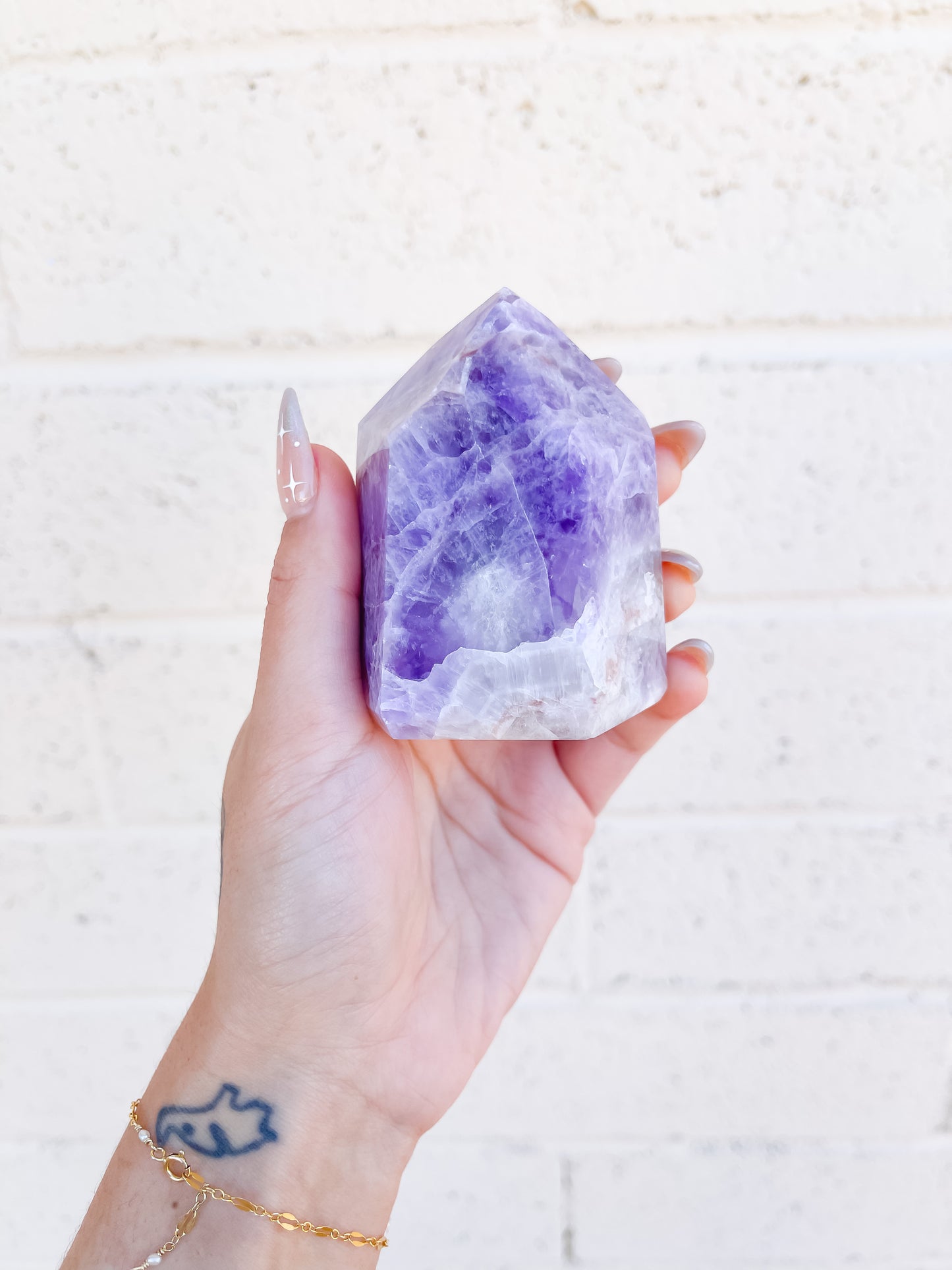 32 Chevron Amethyst Tower