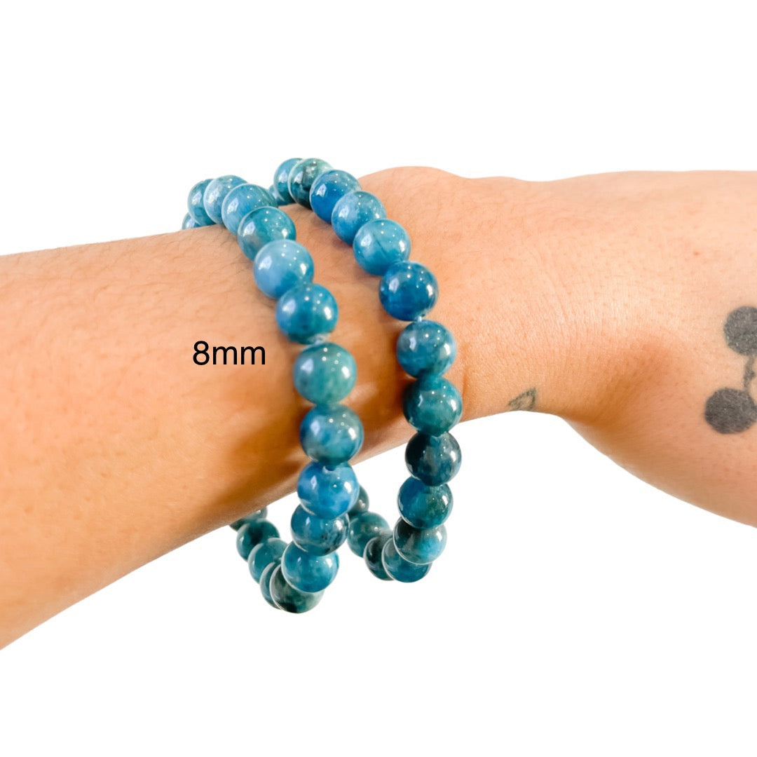 Blue Apatite Bracelet