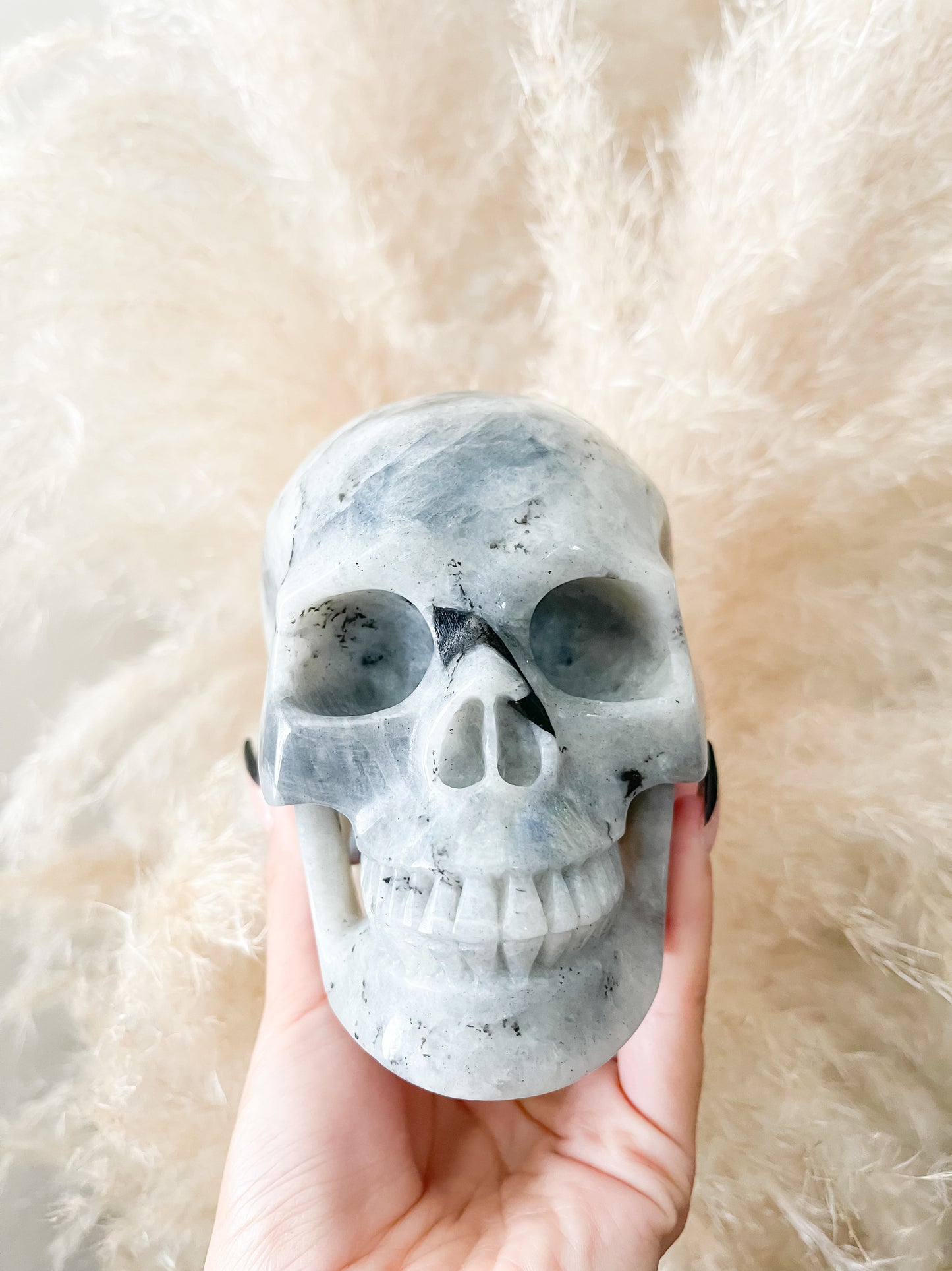 Labradorite Skull