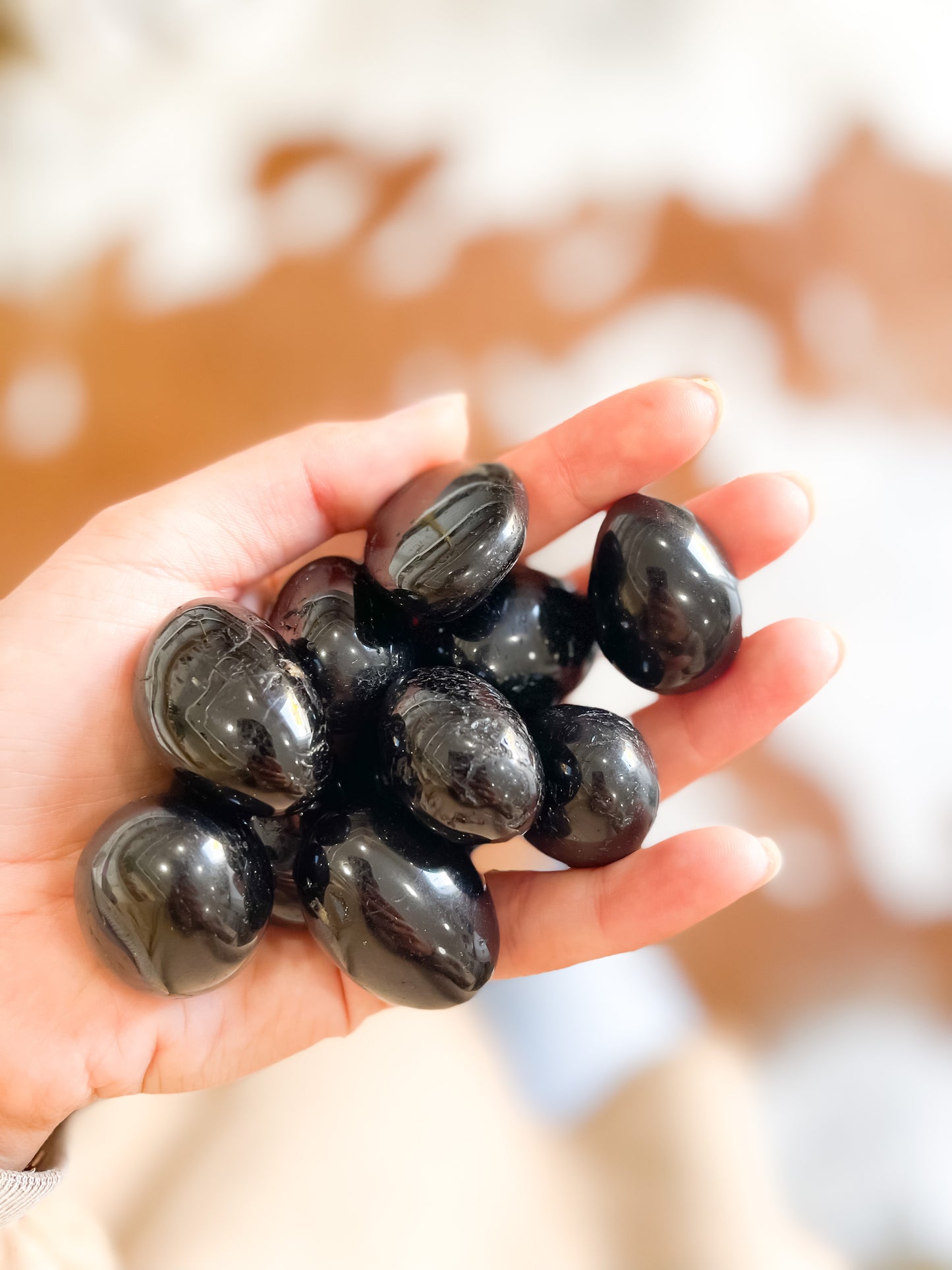 Black Velvet Tourmaline Tumble