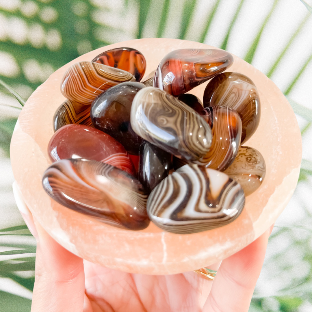 Sardonyx Carnelian Tumble