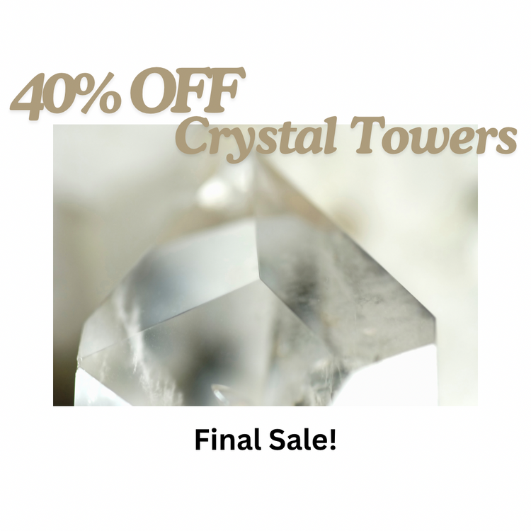 50% Off Crystal Towers