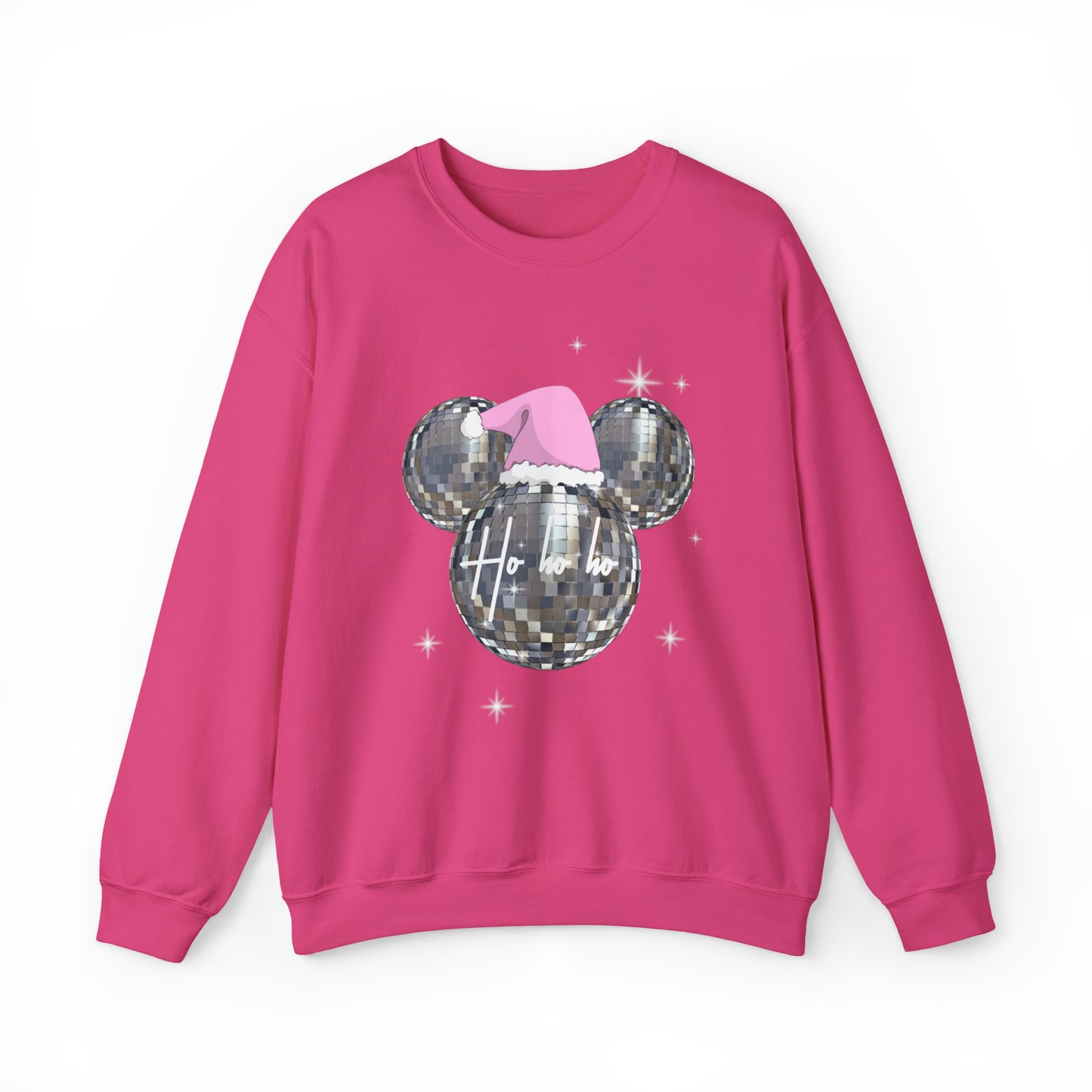 Ho ho ho Mickey Disco Crewneck Sweatshirt