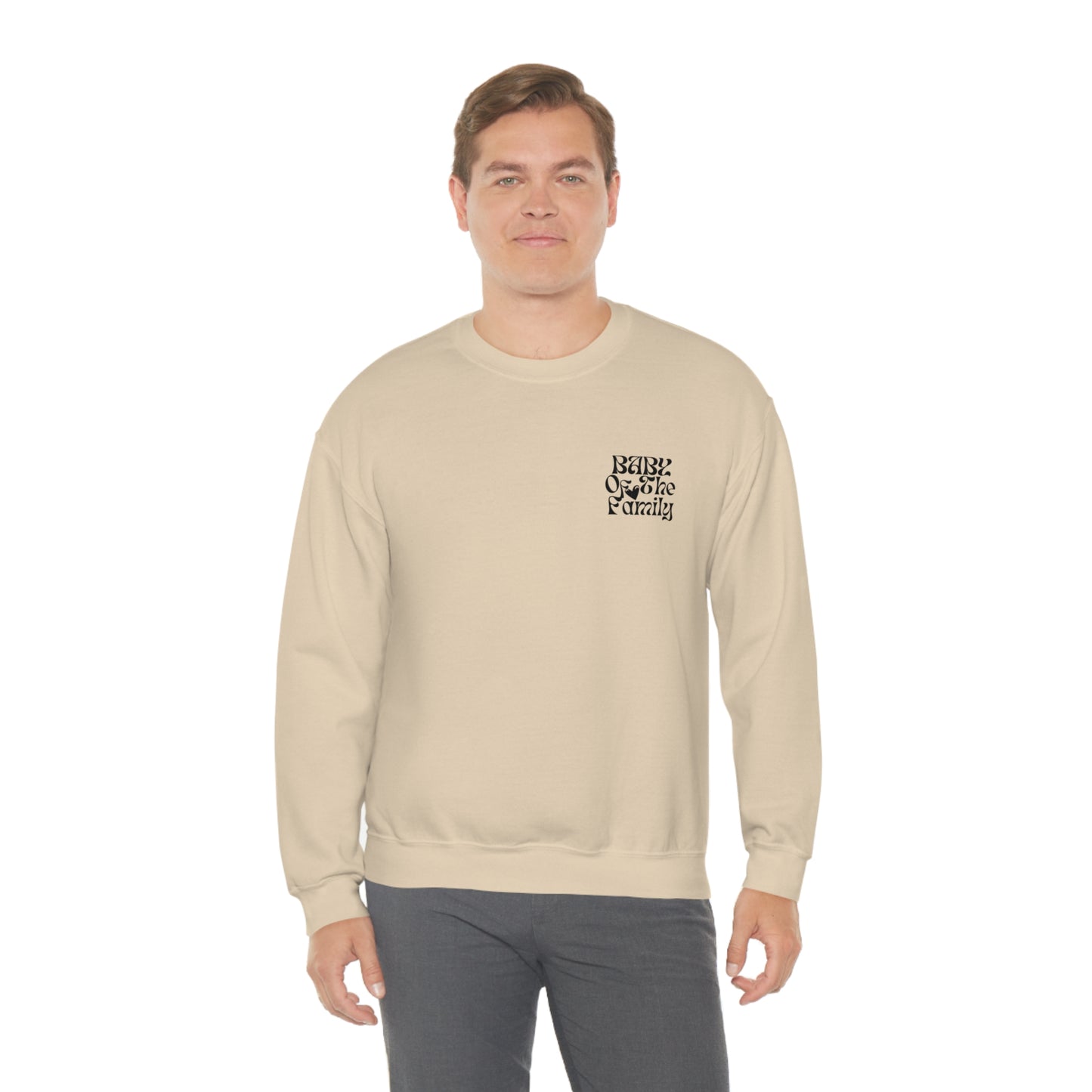 Load image into Gallery viewer, Baby of the Family Crewneck Sweatshirt
