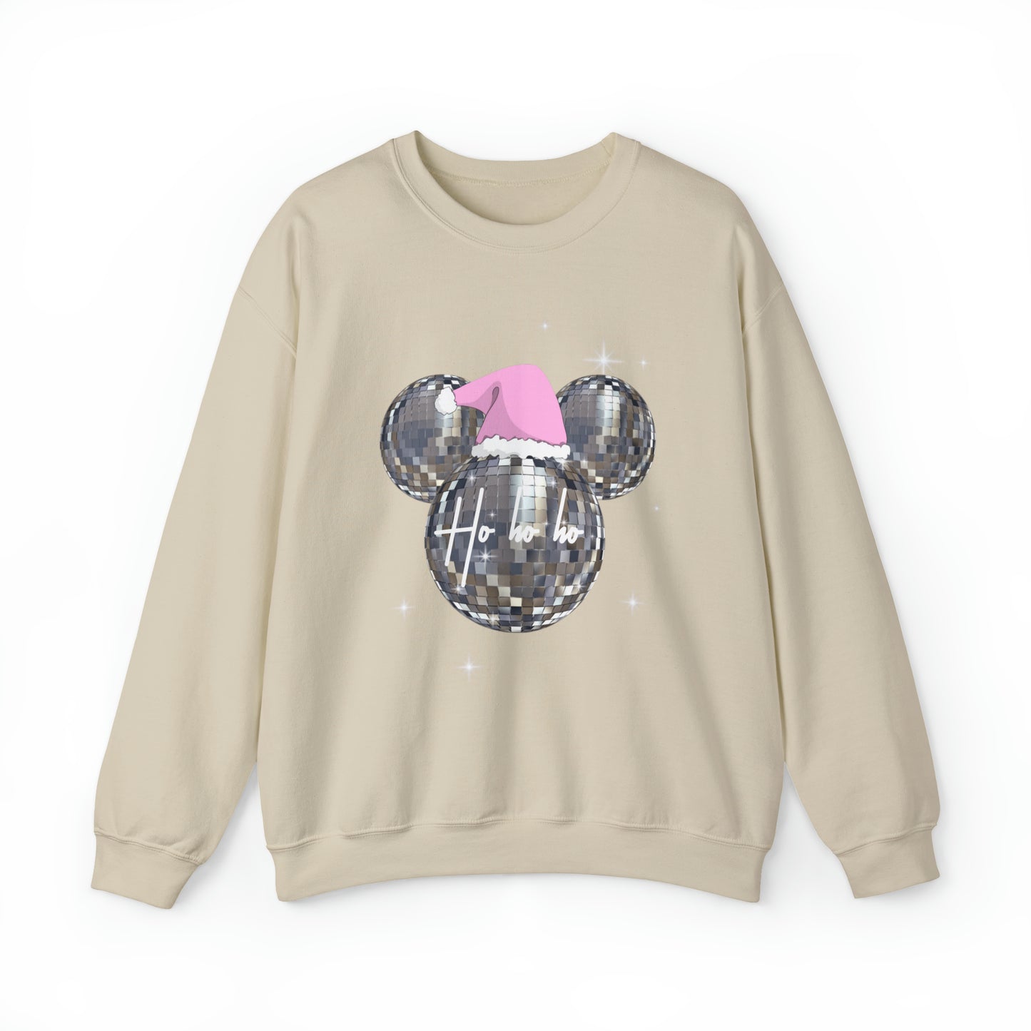 Ho ho ho Mickey Disco Crewneck Sweatshirt