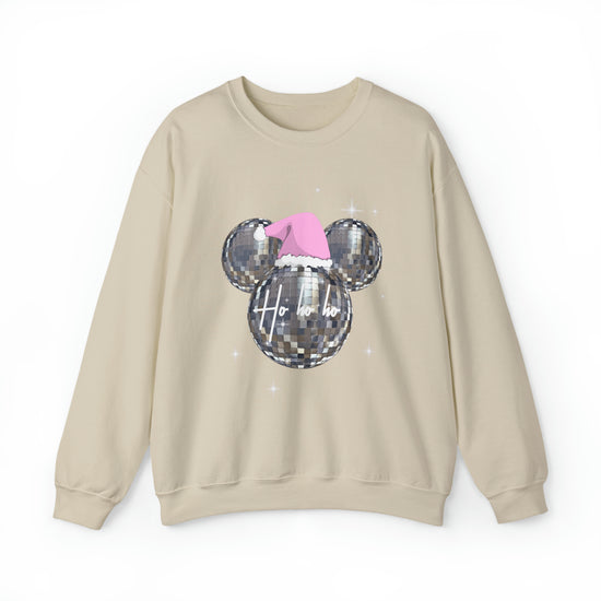 Ho ho ho Mickey Disco Crewneck Sweatshirt