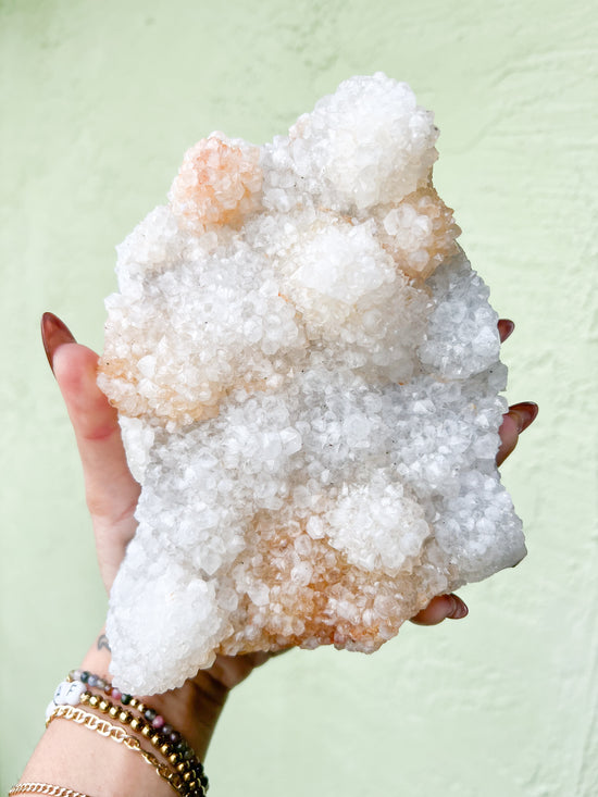 Specimen: Apophyllite, Stilbite, and Heulandite Cluster - Sage Goddess