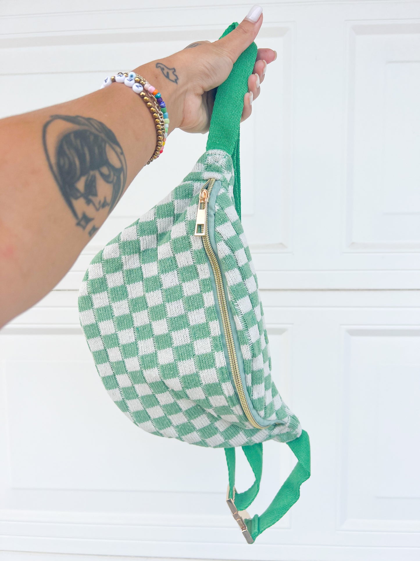 Lala Checkered Fanny Packs – Cartel Crystals