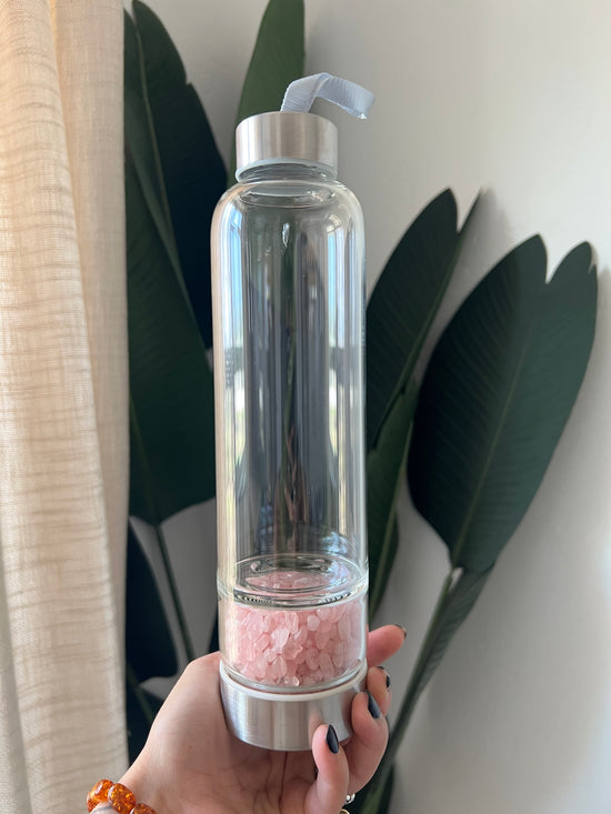 Crystal water bottles