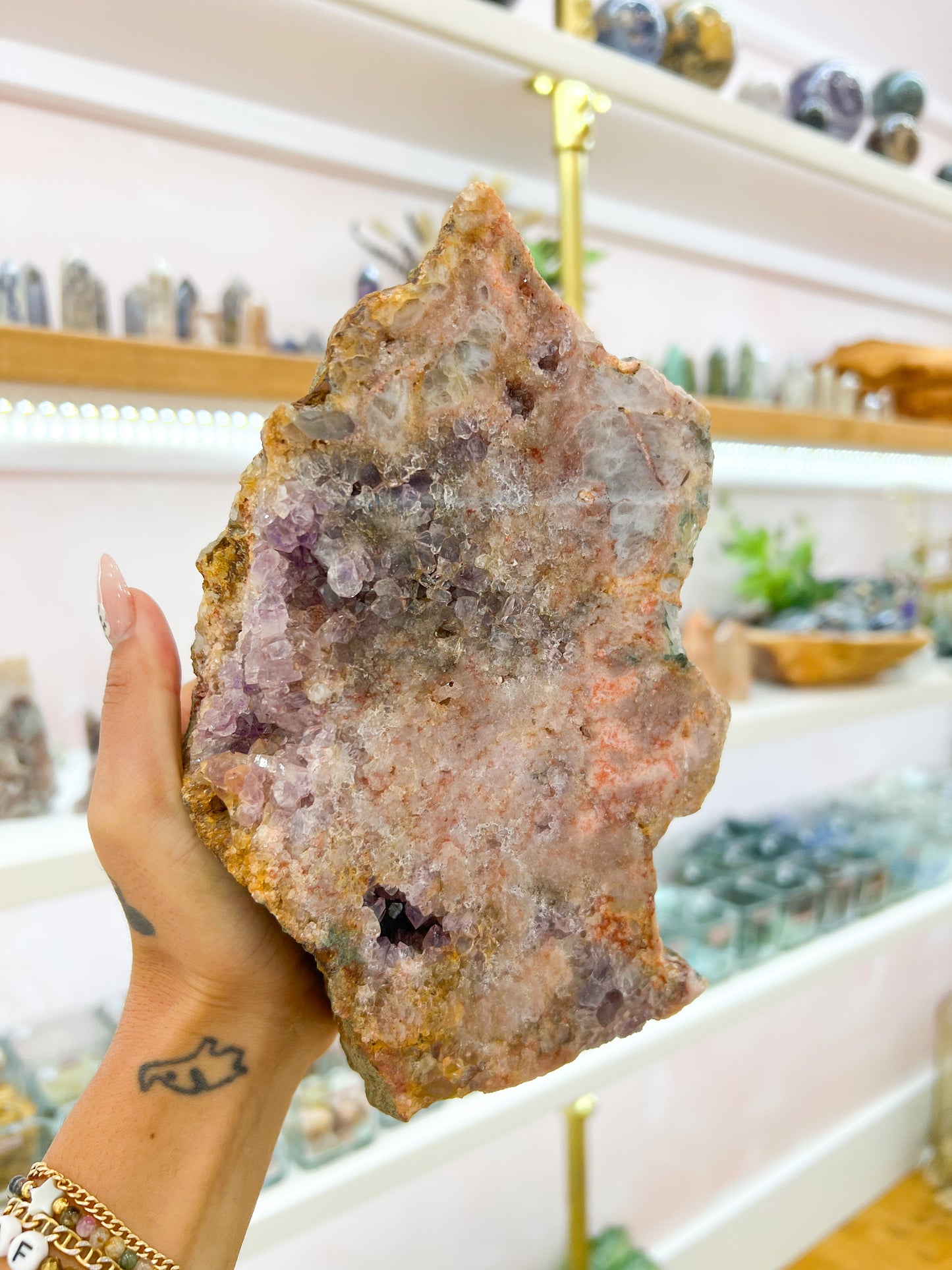 Load image into Gallery viewer, 208 pink amethyst
