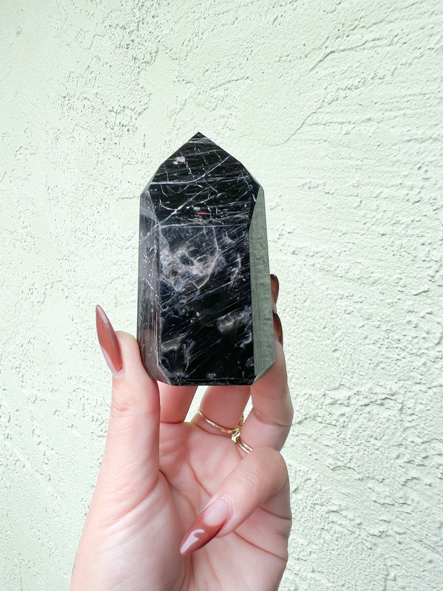 40 Black Tourmaline Tower