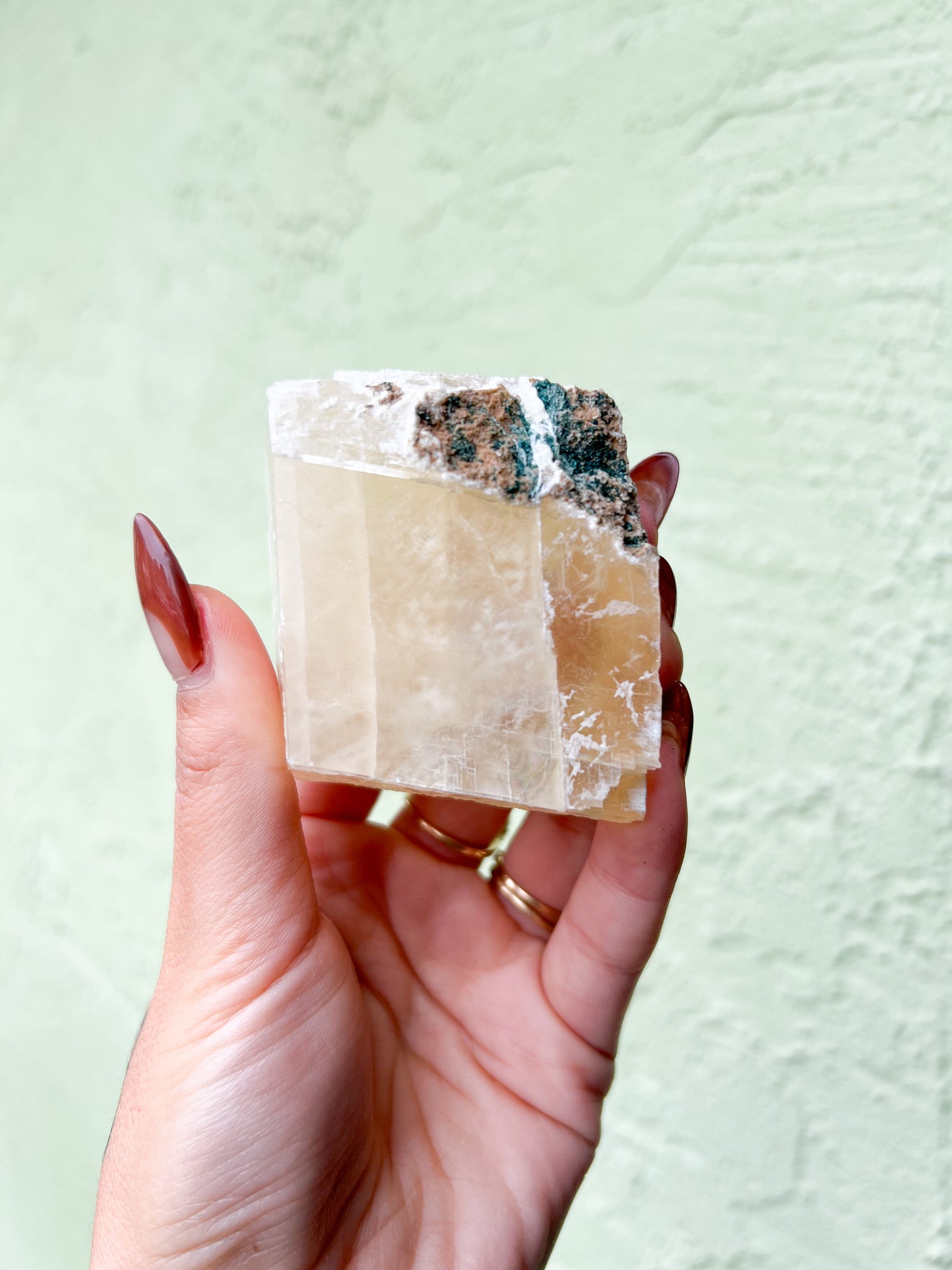 Honey Calcite