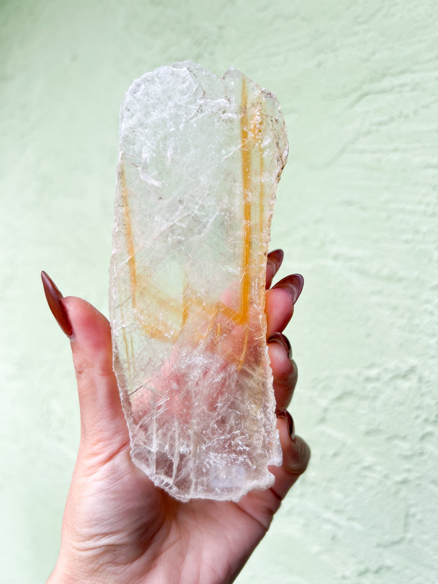 Golden Phantom Selenite