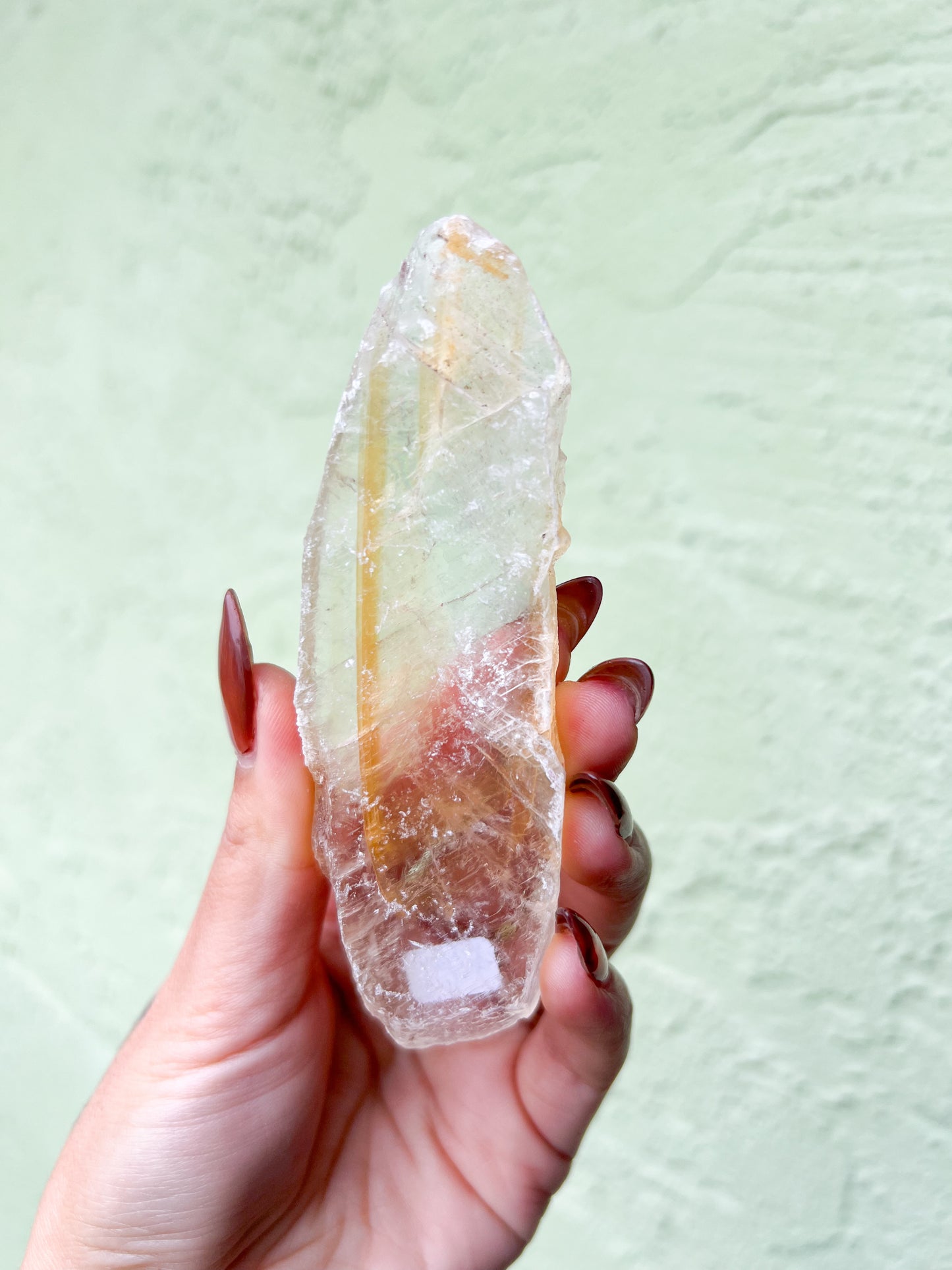 Golden Phantom Selenite