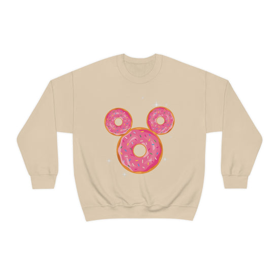 Mickey Donut Crewneck Sweatshirt