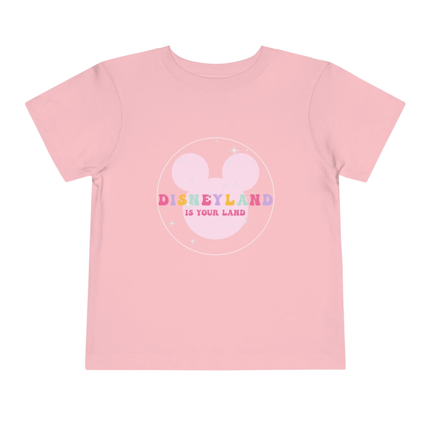 Toddler Disneyland is your land Short Sleeve Tee