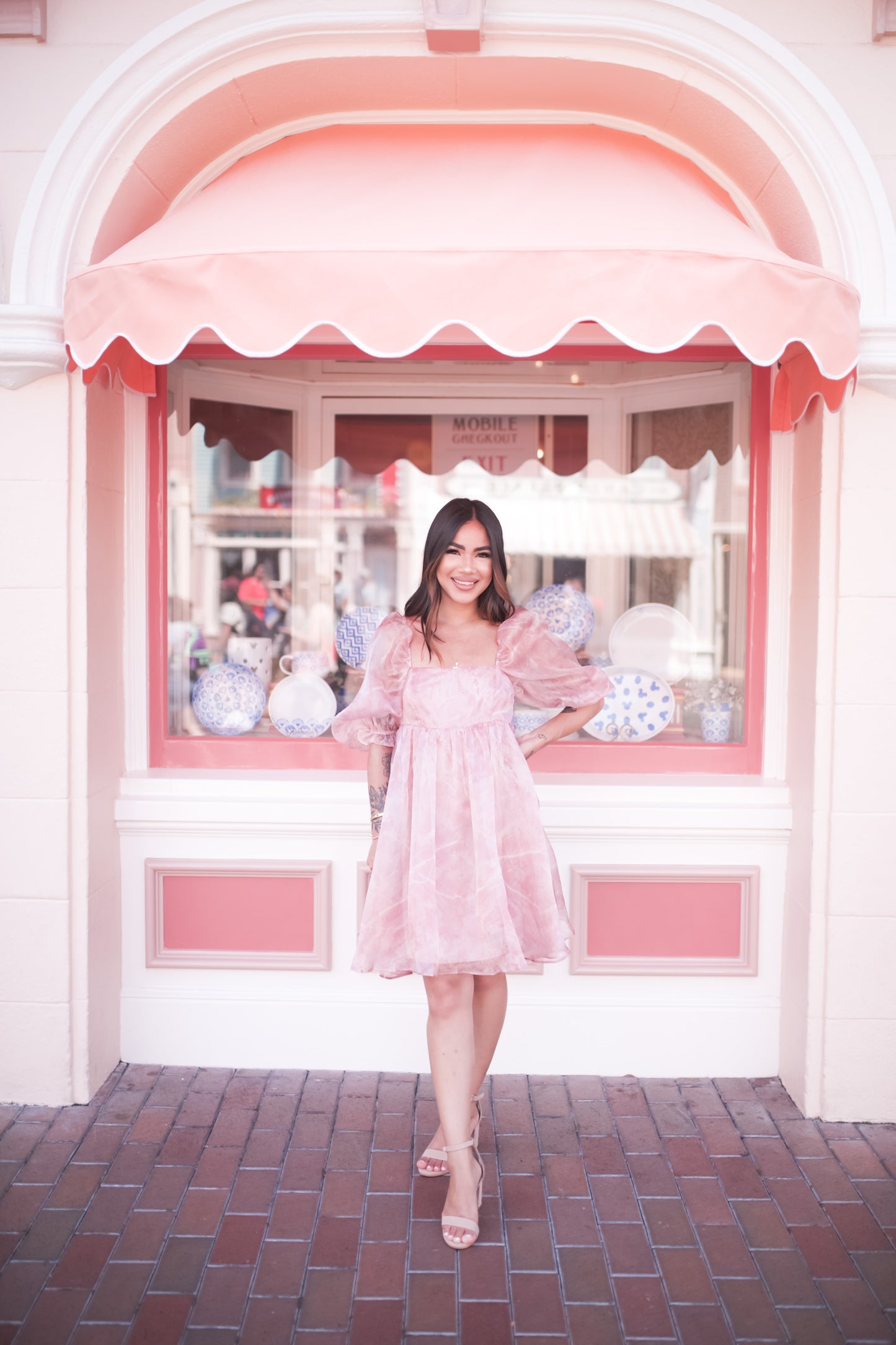 Aurora Puff Sleeve Dress