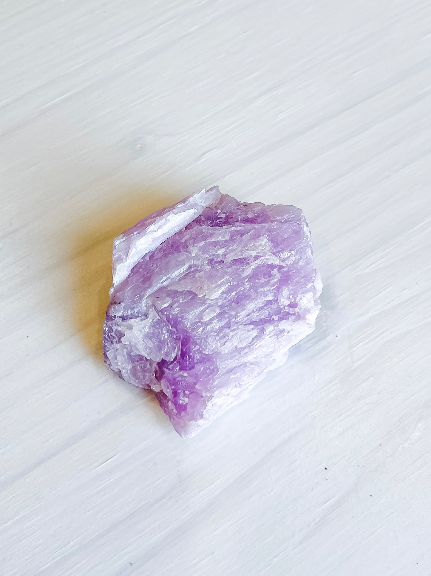 Raw Pink Kunzite