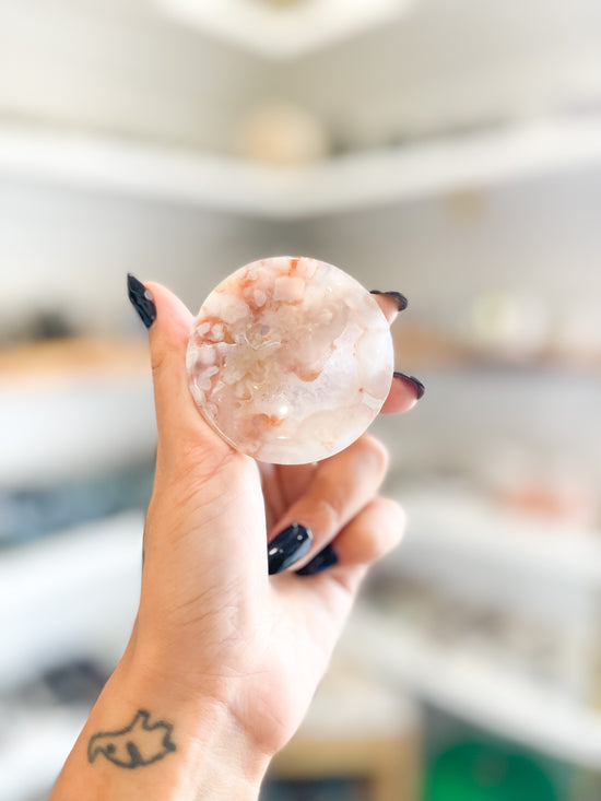 Mini Flower Agate Bowls