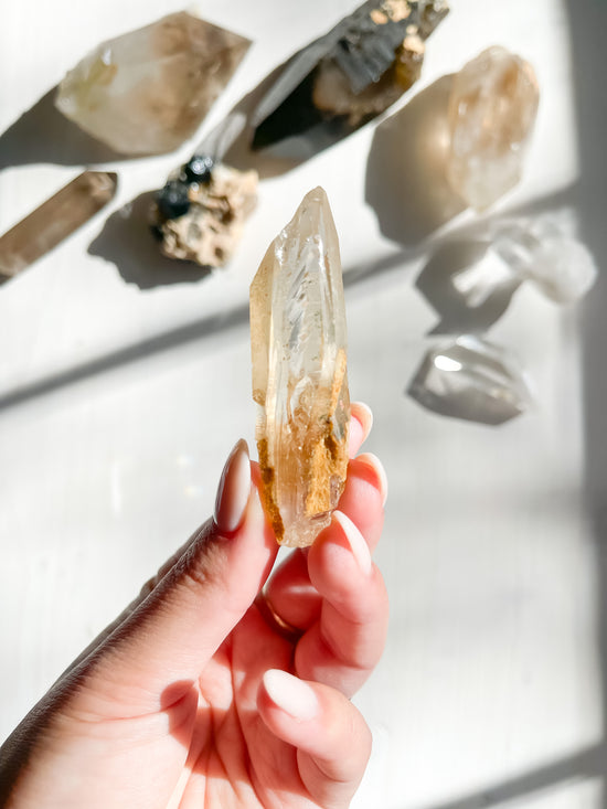 21 Raw Quartz Point