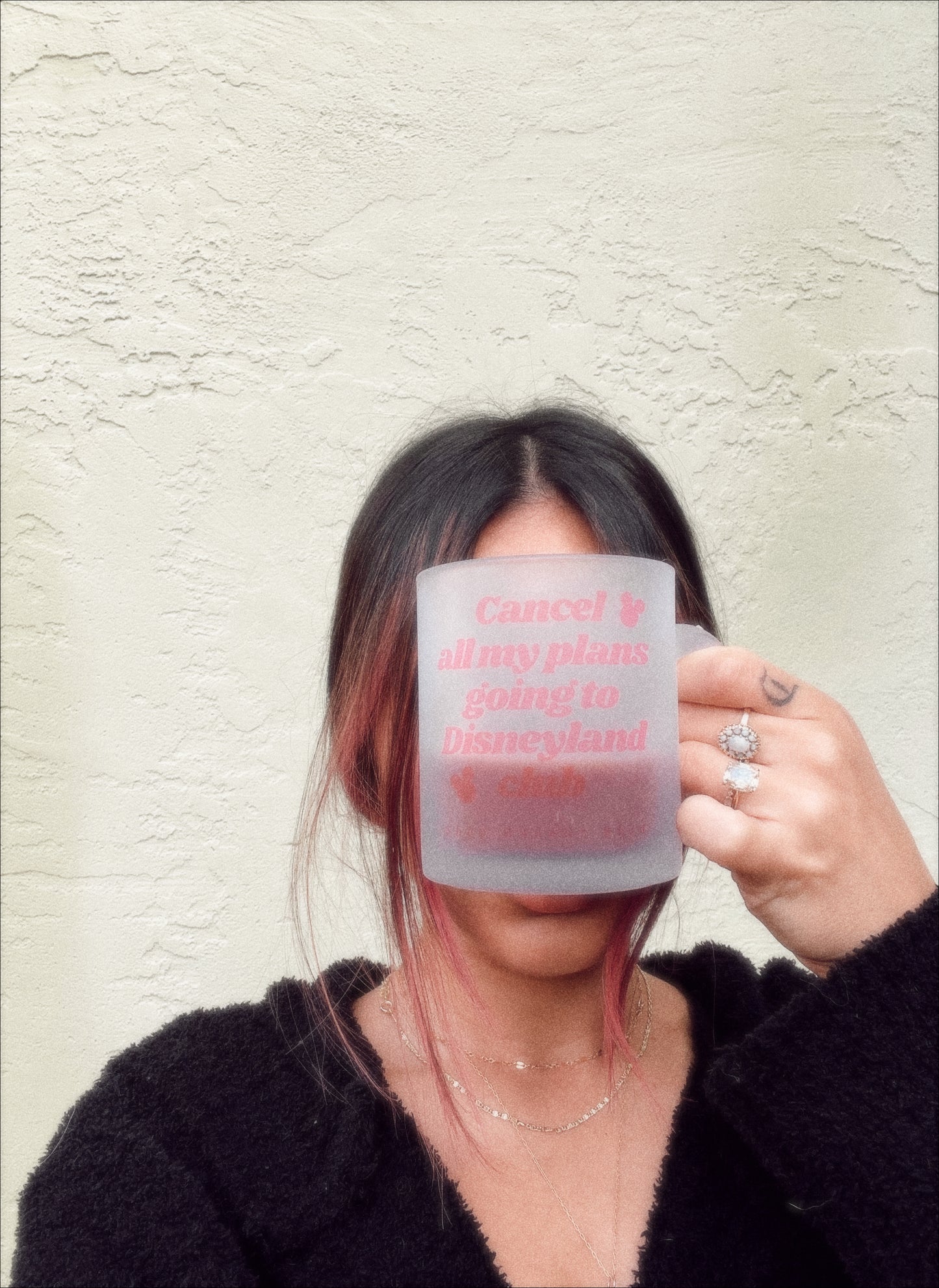 Join the Club Frosted Glass Mug