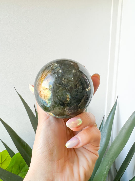 47 Labradorite Sphere