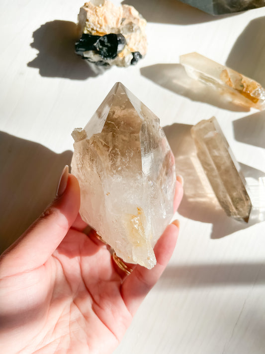 75 raw Smokey quartz