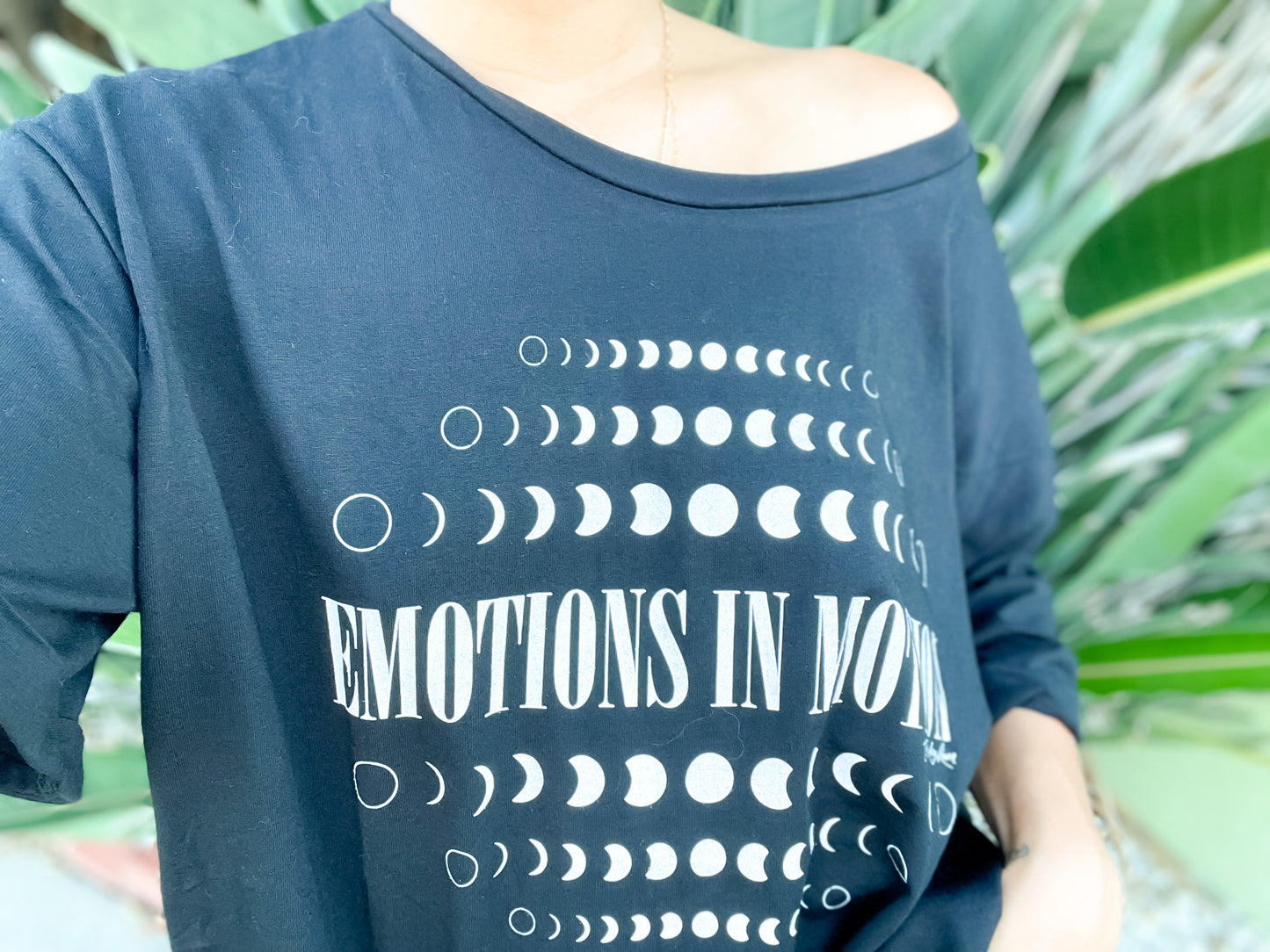Load image into Gallery viewer, Emotion in Motion Moon Phase Oversized Tee
