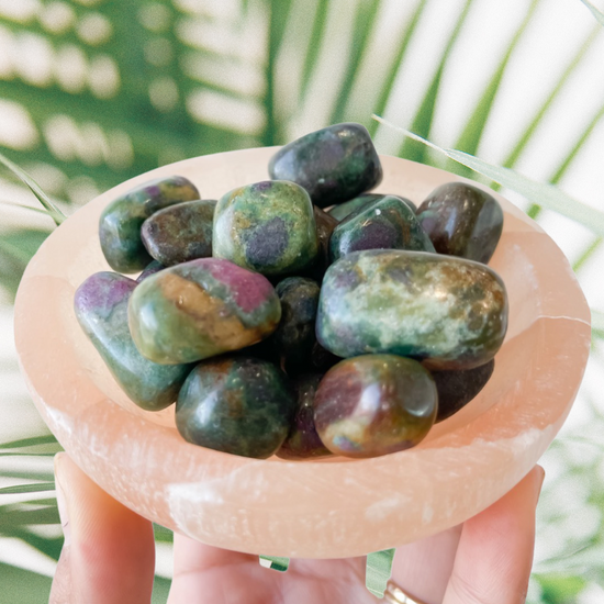 Ruby Fuchsite Tumble