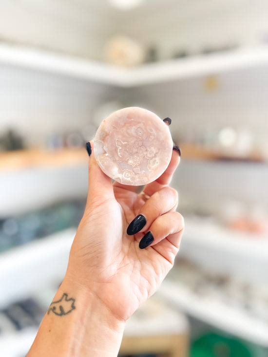 Mini Flower Agate Bowls