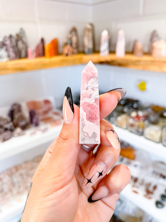 50 Mini Rhodochrosite Tower