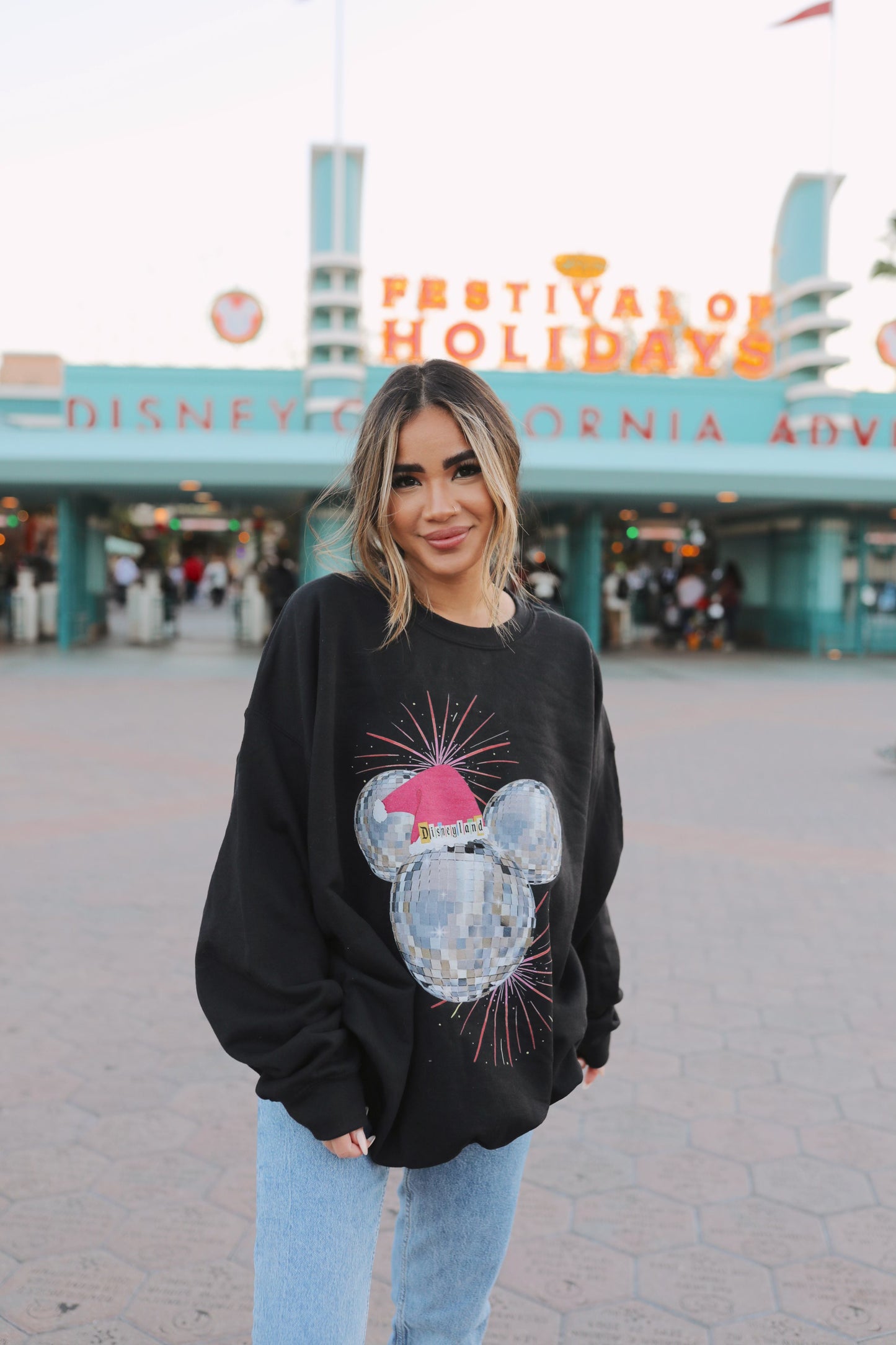 Jolly Holly New Year Crewneck Sweatshirt