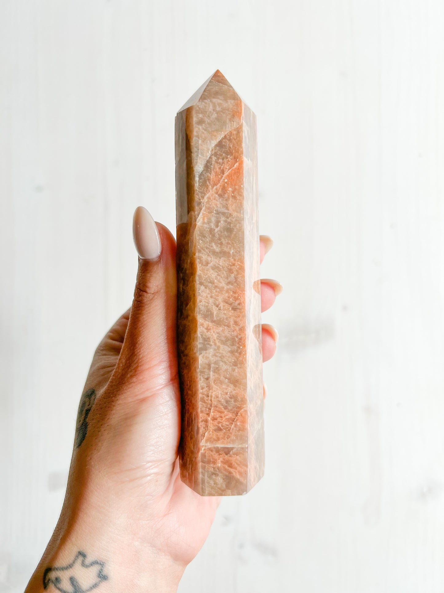 28 Peach Moon Stone tower