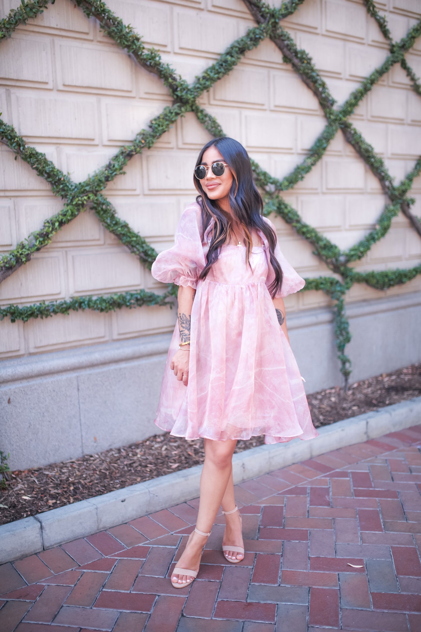 Aurora Puff Sleeve Dress
