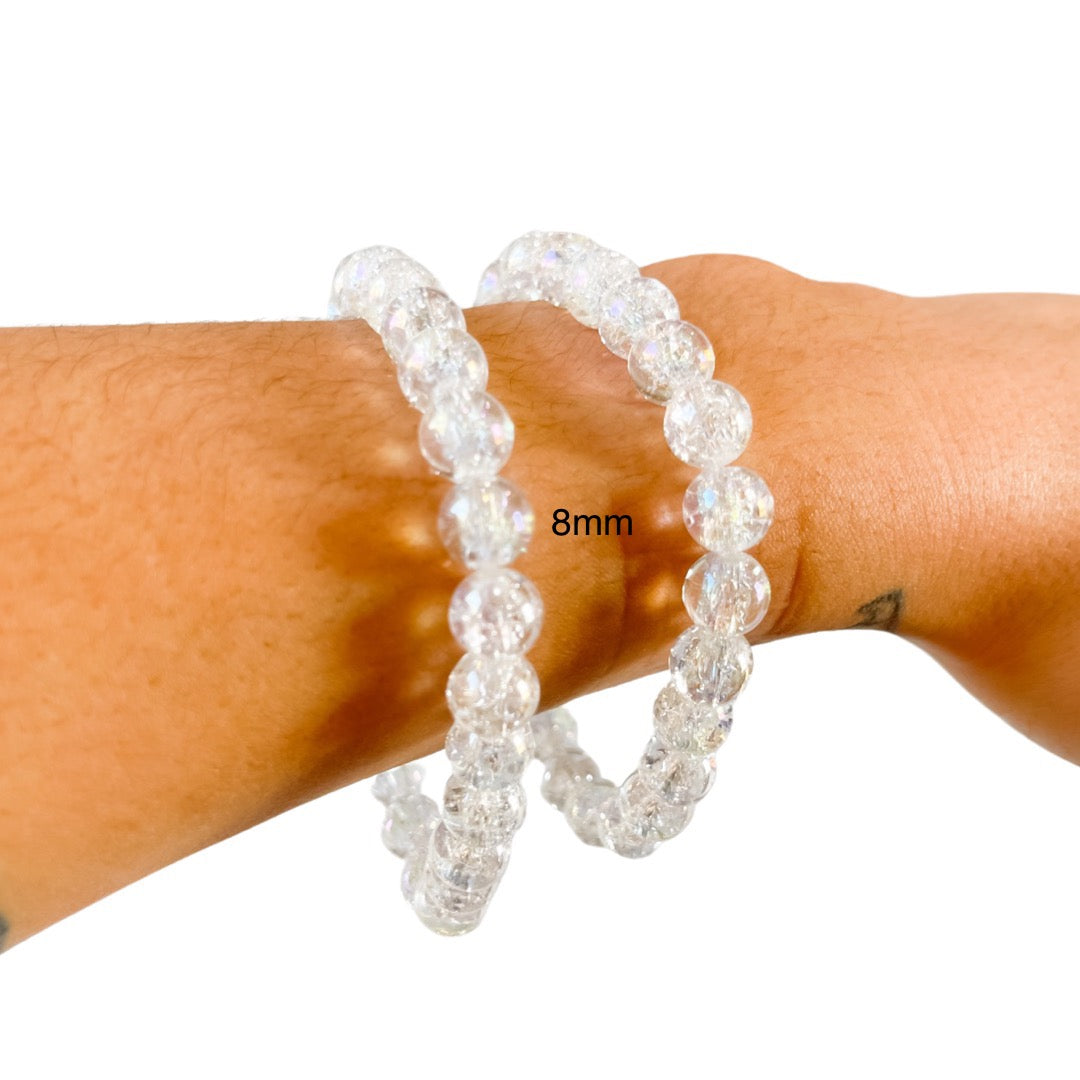 Angel Aura Crackle Quartz Bracelet