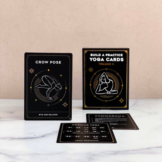 Build a practice yoga cards