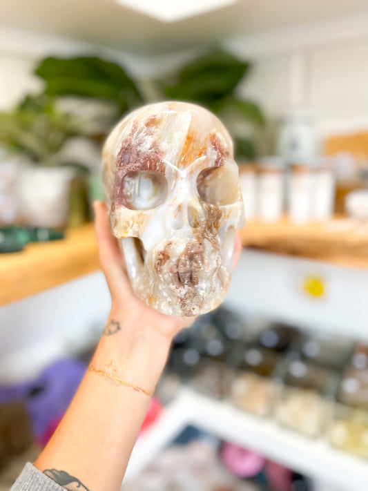 Agate Skull