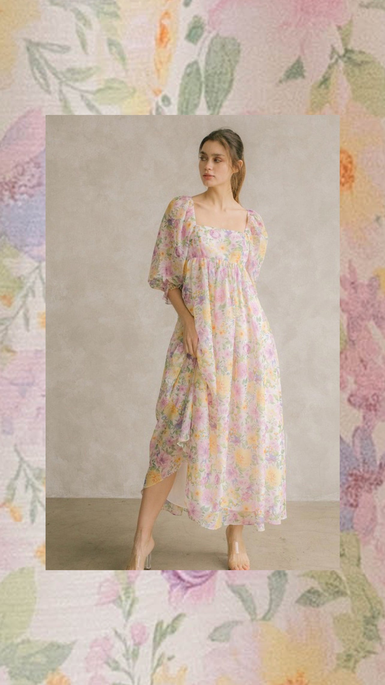Fantasy Floral Dress