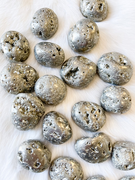Pyrite Tumbles