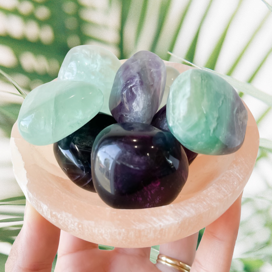 Rainbow Fluorite Tumble