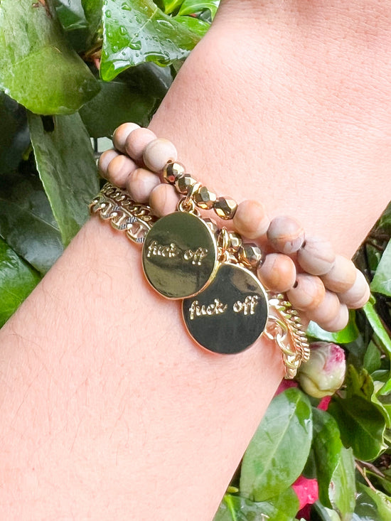 Fuck Off bracelet