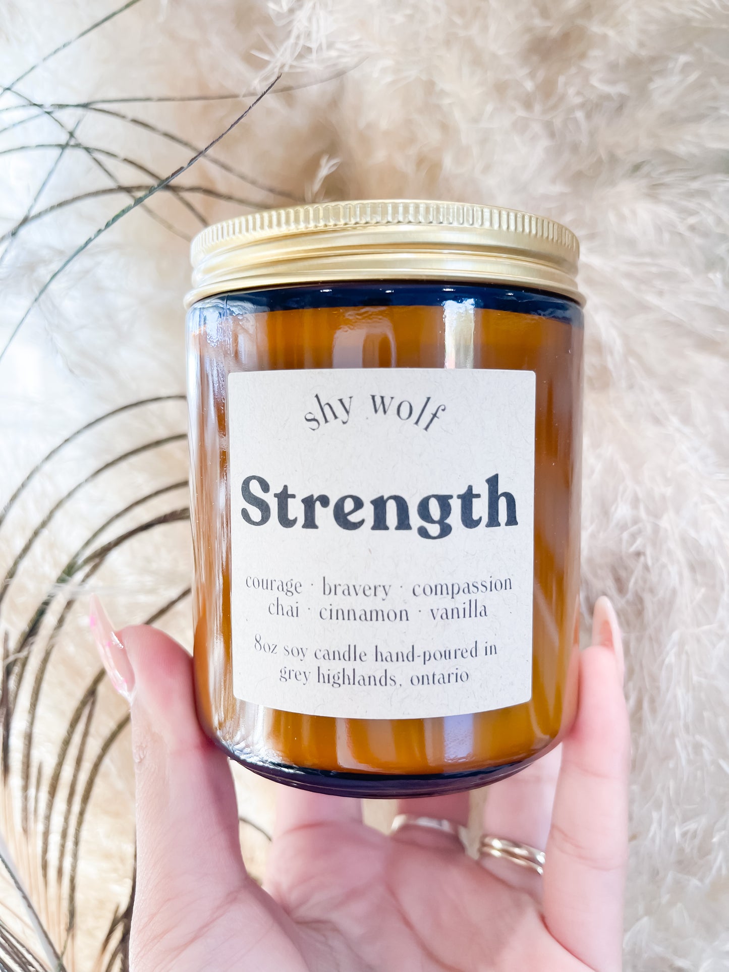 Strength Candle