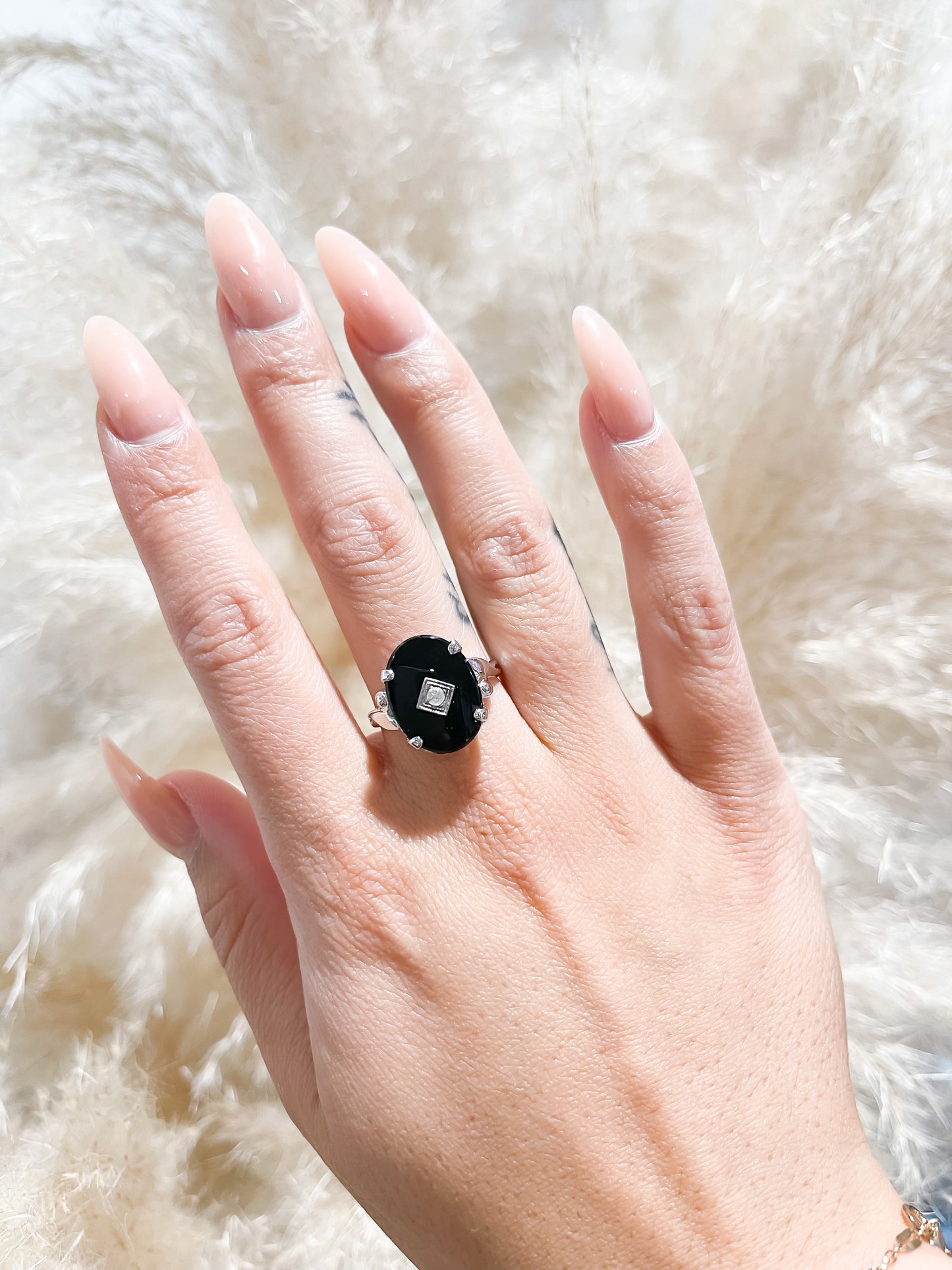 Vintage Onyx Ring