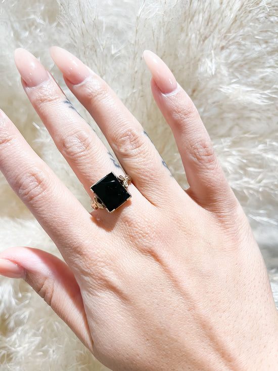 Vintage Onyx Ring